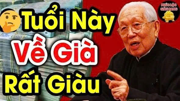 3 con giáp thời trẻ đều gặp khó khăn, sau 40 ung dung được hưởng phúc