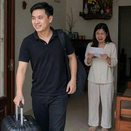 Chồng để lại đơn l//y hôn, hí hửng kéo vali chứa 4 tỷ đồng tiền mặt sang sống với nhâ//n tình.
