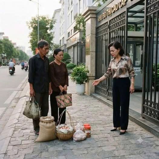 Ông bà thông gia mang quà quê lên thăm cháu, bị mẹ chồng đuổi thẳng khỏi cửa