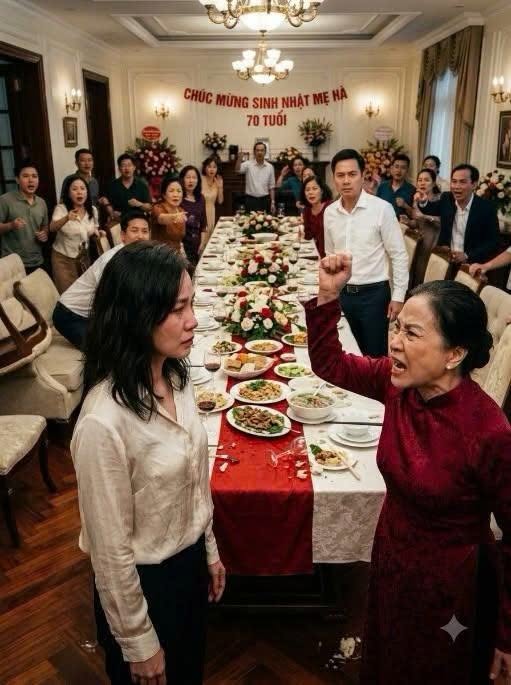 Mẹ Chồng Tát Tôi 8 Cái Ngay Trong Tiệc Mừng Thọ – Tôi Tát Lại 3 Cái Rồi Lặng Lẽ Kéo Vali Rời Đi
