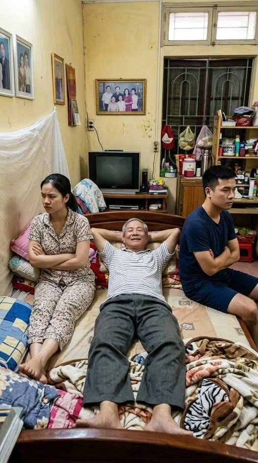 Đêm tâ;/n h-ôn đầu tiên, bố chồng đòi nằm giữa hai vợ chồng vì phong tục “v;/ía đẻ con trai” — đúng 3h sáng, tôi thấy người ng;/ứa ngá;/y