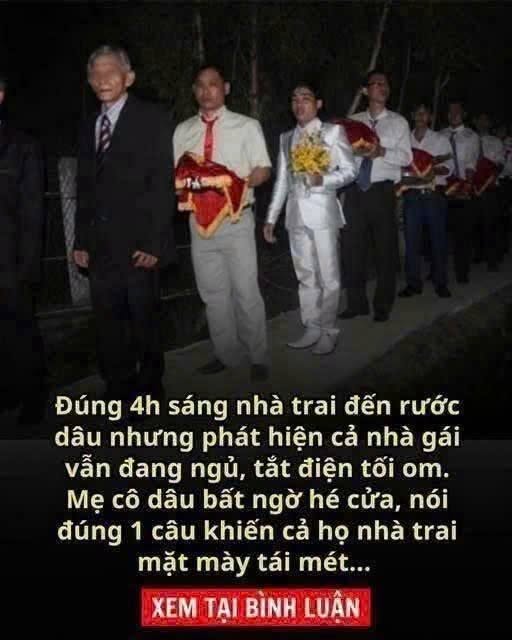 B’i kịch rước dâu 4h sáng: Khi “nhà trai tính không bằng mẹ vợ tính