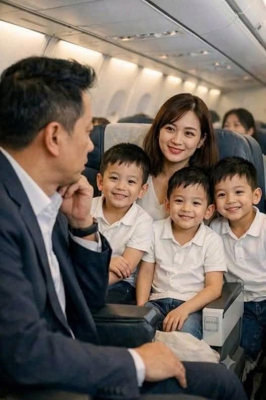 Tỷ phú thấy bạn gái cũ trên máy bay, bên cạnh cô là 3 bé trai sinh ba trông giống hệt anh khiến tỷ phú lặng người..