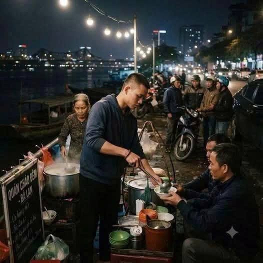 Mãn hạn t;ù trở về, chàng trai trẻ đi xin việc ở đâu cũng bị khước từ vì quá khứ. Chỉ có bà chủ một quán cháo nhỏ ven sông thương tình nhận anh vào làm